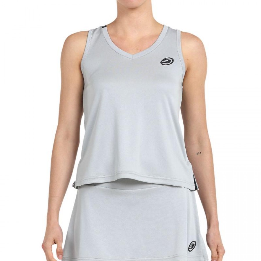 Bullpadel Diles T-shirt bicolore gris perle