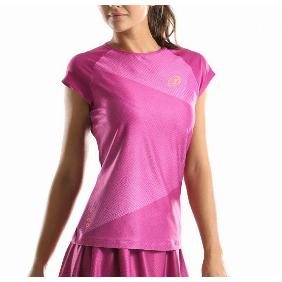 T-shirt Bullpadel choose Hortensia - Barata Oferta Outlet