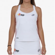 Bullpadel FEP Exima White T-Shirt Bullpadel FEP Exima White T-Shirt