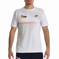 T-shirt blanc Bullpadel FEP Fang