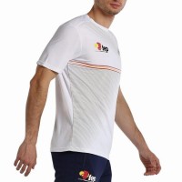T-shirt blanc Bullpadel FEP Fang