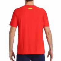 T-shirt rouge Bullpadel FEP Fang