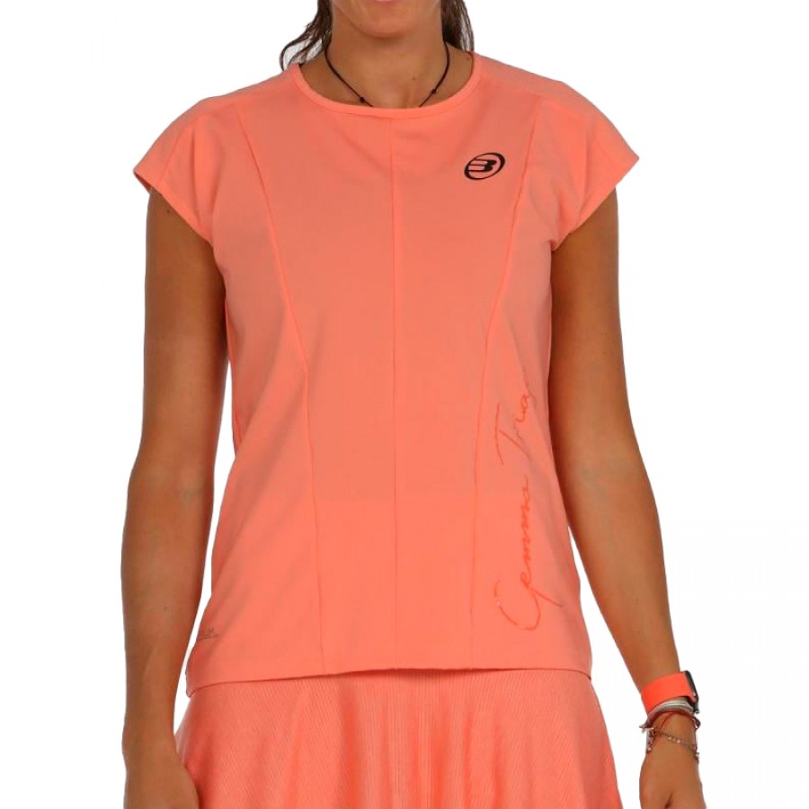 Camiseta bullpadel Gemma Triay Yodar Coral