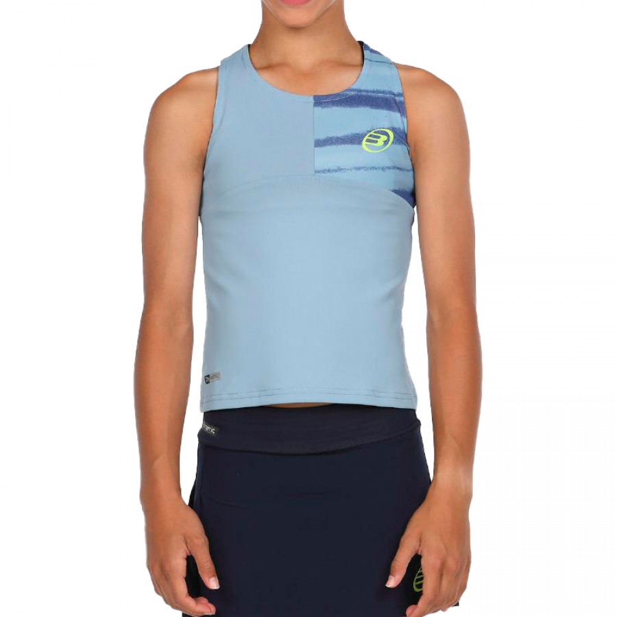 Camiseta Bullpadel Jisca Azul Acero Junior