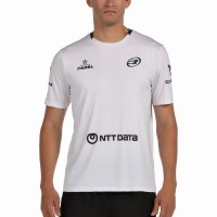 Bullpadel Juan Tello Premier Padel Lili White T-Shirt