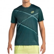 Camiseta Bullpadel Ladra Verde Oscuro Camiseta Bullpadel Ladra Verde Oscuro