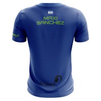 Camiseta Bullpadel Maxi Sanchez WPT Tanos Azul Real Junior 2019 - Barata Oferta Outlet