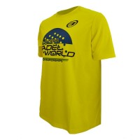 World Minor Brown Black Bullpadel T-Shirt Fluor Junior - Barata Oferta Outlet