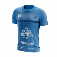 Bullpadel Paquito Navarro Joyce Blue Fluor T-Shirt 2019 II Junior