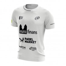Bullpadel Paquito Navarro Linde T-shirt bianca 2022 Bullpadel Paquito Navarro Linde T-shirt bianca 2022