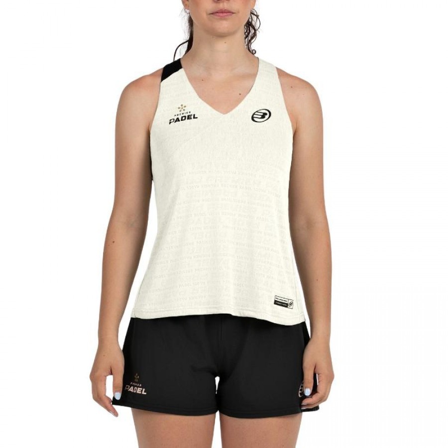 Camiseta Bullpadel Premier Padel Piura Ecru