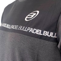 Camiseta Bullpadel Rebel Antracita Bicolor