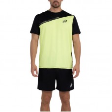 Camiseta Bullpadel Summit Amarillo Azufre Fluor Camiseta Bullpadel Summit Amarillo Azufre Fluor