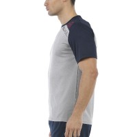Camiseta de vigor médio cinza bullpadel