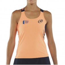 Camiseta Bullpadel WPT Yali Naranja Fluor