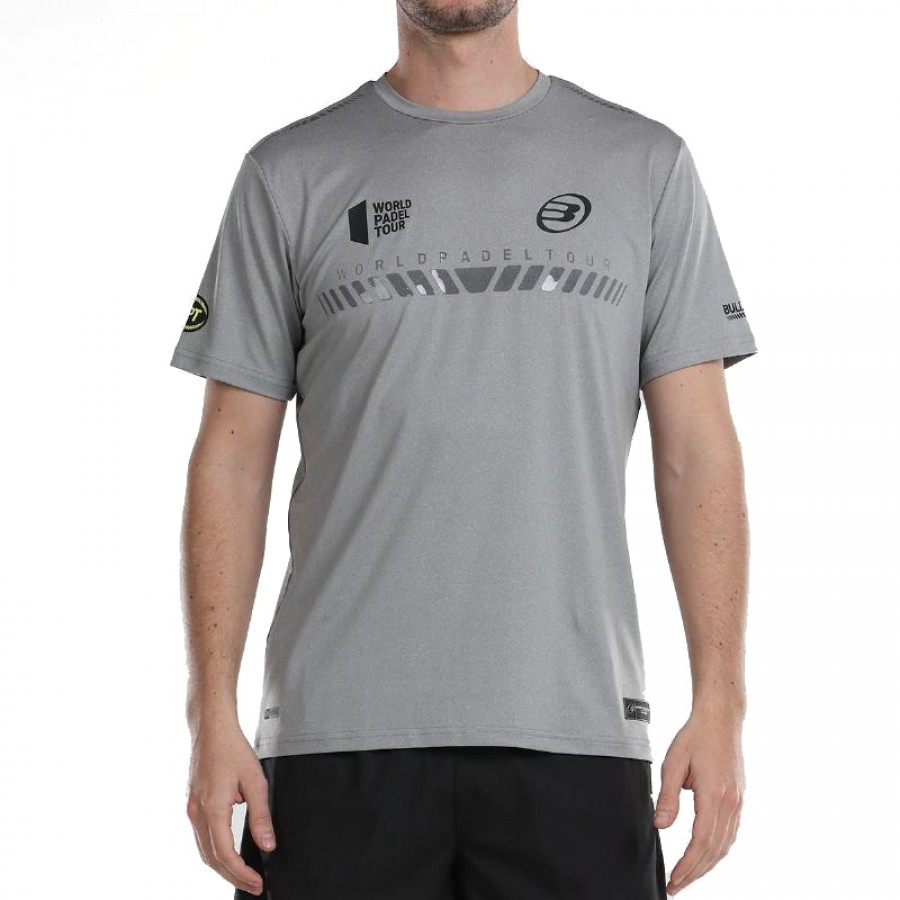 Camiseta Bullpadel WPT Ligio Gris Medium Vigor