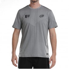 T-shirt Bullpadel WPT Limbo Cinza Medio Vigore T-shirt Bullpadel WPT Limbo Cinza Medio Vigore
