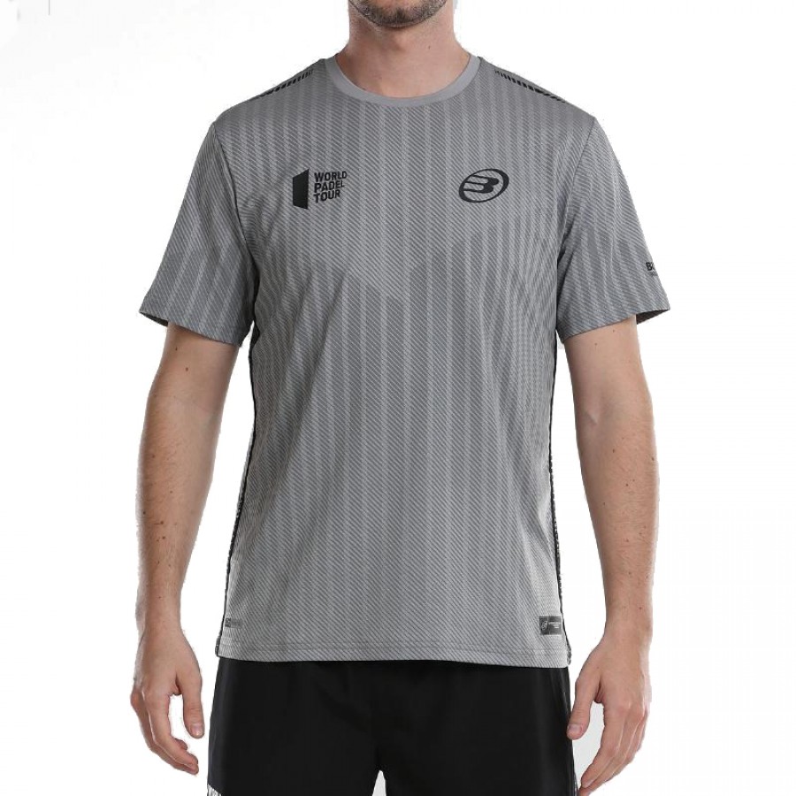 T-shirt Bullpadel WPT Limbo Grey Medium Vigore