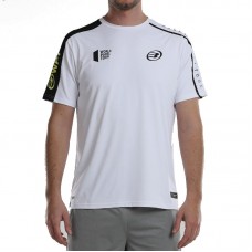 T-shirt Bullpadel WPT Liron Branco T-shirt Bullpadel WPT Liron Branco