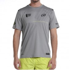 T-shirt Bullpadel WPT Achievement Cinza Medio Vigore T-shirt Bullpadel WPT Achievement Cinza Medio Vigore