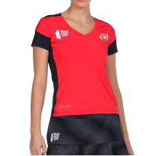 Bullpadel WPT T-shirt Rollaz Carmesi Fluor Bullpadel WPT T-shirt Rollaz Carmesi Fluor