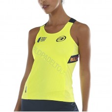 Bullpadel WPT Serenis Camiseta fluor de enxofre amarelo Bullpadel WPT Serenis Camiseta fluor de enxofre amarelo