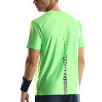 Camiseta Bullpadel WPT Tilden Verde Fluor