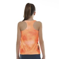 Camiseta Bullpadel Yari Naranja Fluor Junior
