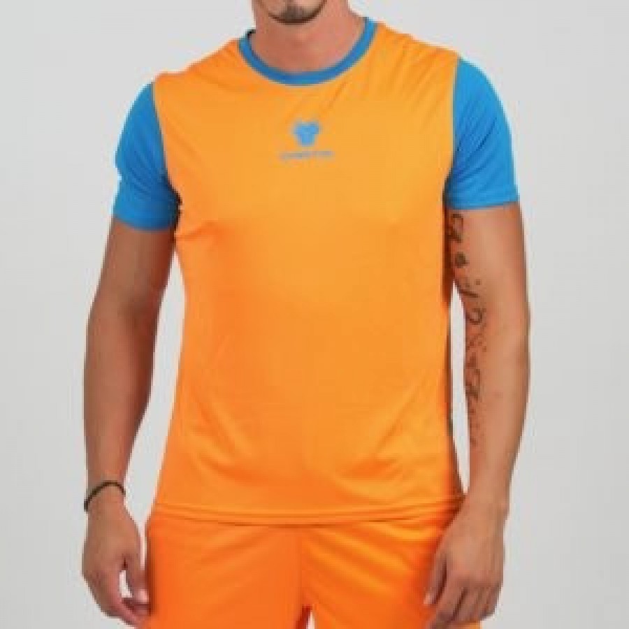 Cartri Coach 3.0 Arancione Blu Junior T-Shirt