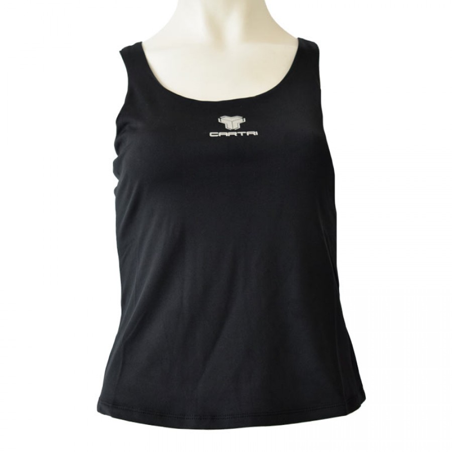 Camiseta Cartri Coach Vest 3.0 Negro Plata Junior