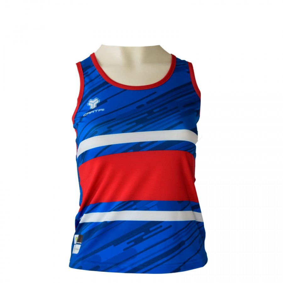 Camiseta Cartri Kelly Azul Junior