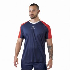 Cartri School T-shirt Rosso Blu Navy Cartri School T-shirt Rosso Blu Navy