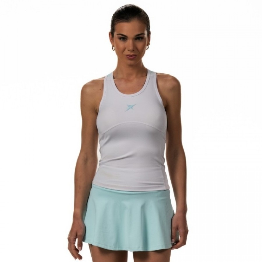 T-shirt blanc Drop Shot Opal