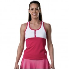 Drop Shot Sol Azalea Maglietta Rosa Bianco Drop Shot Sol Azalea Maglietta Rosa Bianco