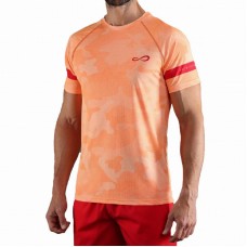 Camiseta Camo Sem Fim Naranja Camiseta Camo Sem Fim Naranja