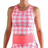 Endless Chill Coral Houndstooth T-shirt
