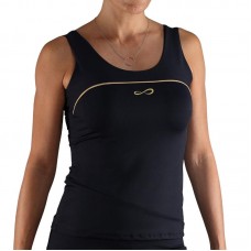 T-shirt noir Endless Curve