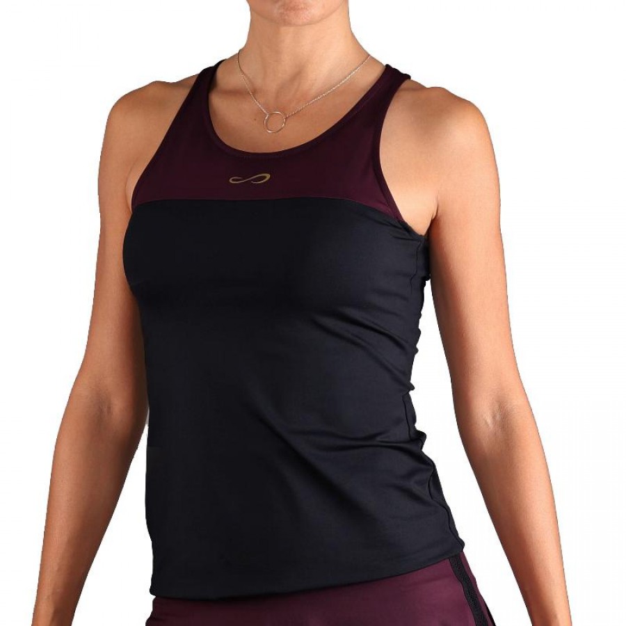 Camiseta Endless Lux Ribbon Preto Roxo