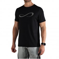 T-shirt noir gris Endless Unlimited Diamond II