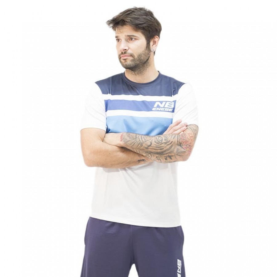 Enebe Sensor Pro Blu Bianco T-Shirt