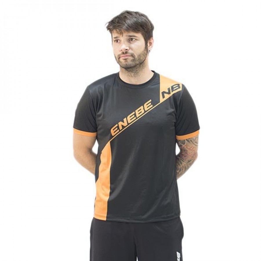 Camiseta laranja preta Enebe Ultra Pro