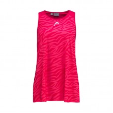 Camiseta Head Agility Magenta Print Vision Junior Camiseta Head Agility Magenta Print Vision Junior