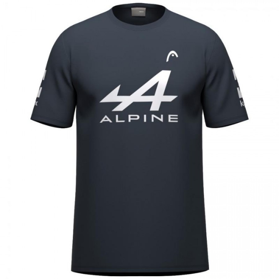 Camiseta Head Arturo Coello Sponsors Azul Marino