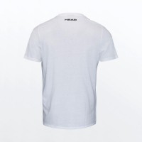 T-shirt Head Button Blanc