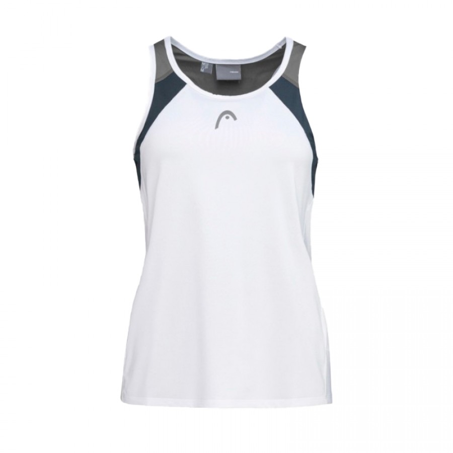 Head Club 22 Top Camiseta Feminina Branca