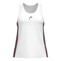 Head Club 25 White Red Junior T-Shirt