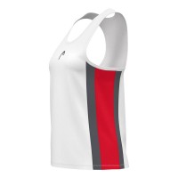 Head Club 25 White Red Junior T-Shirt