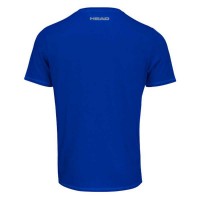 Camiseta Head Club Basico Azul Royal