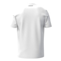Camiseta Head Club Original Blanco Junior