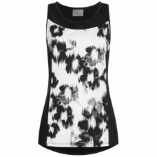 T-shirt con prestazioni testa in bianco nero T-shirt con prestazioni testa in bianco nero